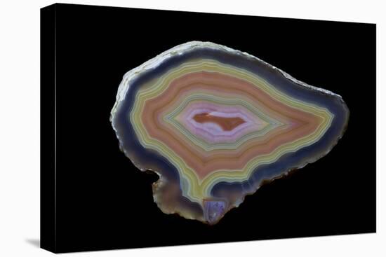 Banded Agate, Quartzsite, AZ-Darrell Gulin-Stretched Canvas