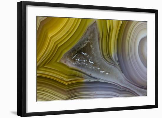 Banded Agate, Sammamish, Washington State-Darrell Gulin-Framed Photographic Print