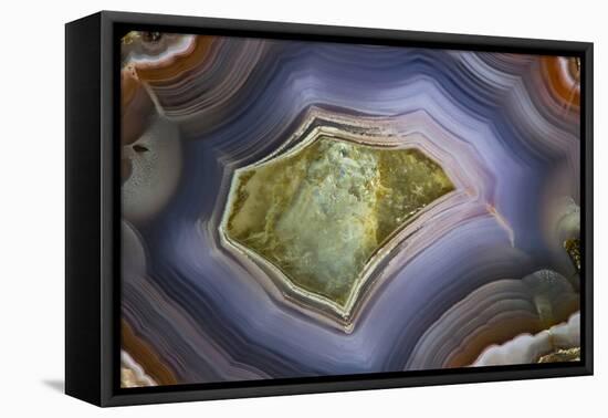 Banded Agate, Sammamish, Washington-Darrell Gulin-Framed Stretched Canvas