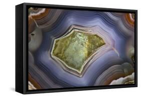 Banded Agate, Sammamish, Washington-Darrell Gulin-Framed Stretched Canvas