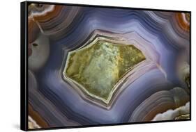 Banded Agate, Sammamish, Washington-Darrell Gulin-Framed Stretched Canvas