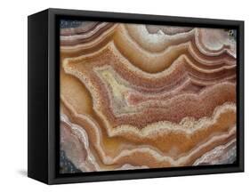 Banded Mexican Agate, Sammamish, WA-Darrell Gulin-Framed Stretched Canvas