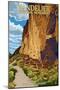 Bandelier National Monument, New Mexico - The Long House-Lantern Press-Mounted Art Print