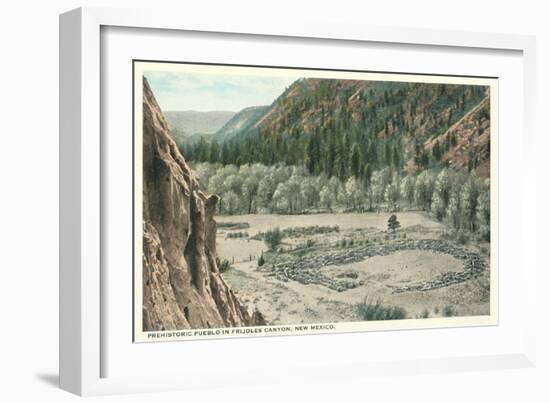 Bandelier National Park, New Mexico-null-Framed Art Print