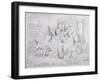 Bandelures, Published by S.W. Fores in 1791-James Gillray-Framed Giclee Print