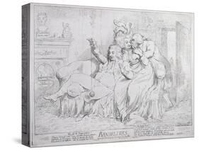 Bandelures, Published by S.W. Fores in 1791-James Gillray-Stretched Canvas