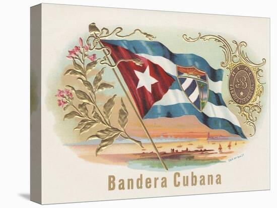 Bandera Cubana-Art Of The Cigar-Stretched Canvas