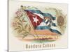 Bandera Cubana-Art Of The Cigar-Stretched Canvas