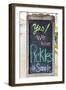 Bandera, Texas, USA. Chalkboard sign for pickles in the Texas Hill Country.-Emily Wilson-Framed Photographic Print