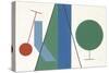 Bandes, Cercles et Lignes, 1932-Sophie Taeuber-Arp-Stretched Canvas