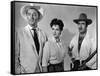 Bandido caballero by Richard Fleischer with Robert Mitchum, Ursula Thiess and Gilbert Roland, 1956 -null-Framed Stretched Canvas