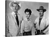 Bandido caballero by Richard Fleischer with Robert Mitchum, Ursula Thiess and Gilbert Roland, 1956 -null-Stretched Canvas