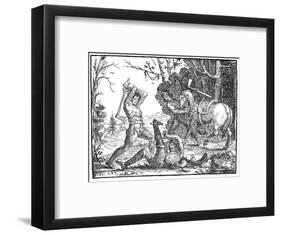 Bandits in Germany-Hans Ulrich Franck-Framed Art Print