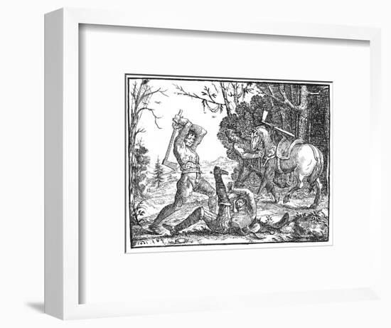 Bandits in Germany-Hans Ulrich Franck-Framed Art Print