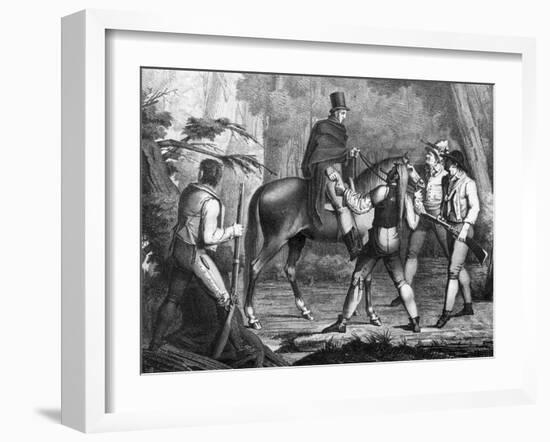 Bandits in Italy-null-Framed Art Print