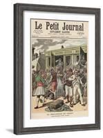 Bandits in the Orient: Arrests on a Train, from Le Petit Journal, 20th June 1891-Henri Meyer-Framed Giclee Print