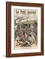 Bandits in the Orient: Arrests on a Train, from Le Petit Journal, 20th June 1891-Henri Meyer-Framed Giclee Print