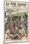 Bandits in the Orient: Arrests on a Train, from Le Petit Journal, 20th June 1891-Henri Meyer-Mounted Giclee Print