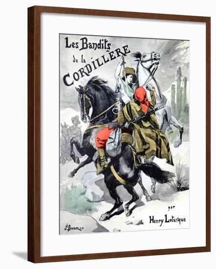 Bandits of the Cordillera Andes South America 1901-Chris Hellier-Framed Giclee Print