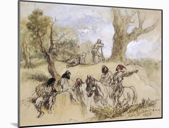 Banditti, 1873-John Gilbert-Mounted Giclee Print