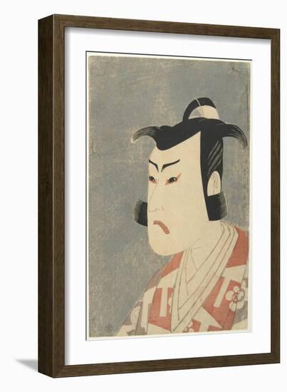 Bando Hikosaburo III as Kudo_ Suketsune, 1794-Katsukawa Shun'ei-Framed Giclee Print