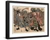 Bando Mitsugoro to Bando Minosuke-Utagawa Toyokuni-Framed Giclee Print