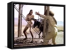 BANDOLERO, 1968 directed by ANDREW McLAGLEN with Raquel Welch (photo)-null-Framed Stretched Canvas