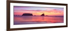 Bandon Beach at Sunset, Oregon-null-Framed Photographic Print