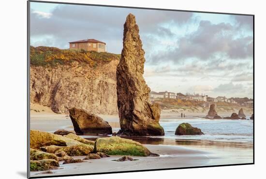 Bandon Beach Life, Oregon Coast-Vincent James-Mounted Photographic Print