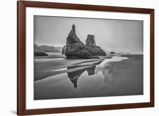 Bandon Beach, Oregon-John Ford-Framed Photographic Print