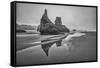 Bandon Beach, Oregon-John Ford-Framed Stretched Canvas