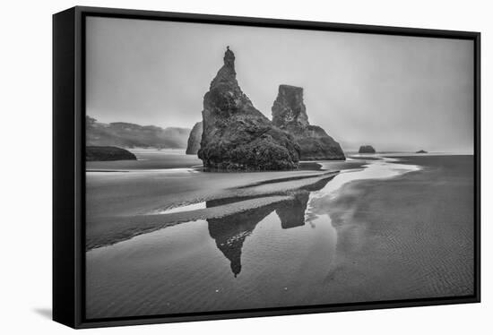 Bandon Beach, Oregon-John Ford-Framed Stretched Canvas