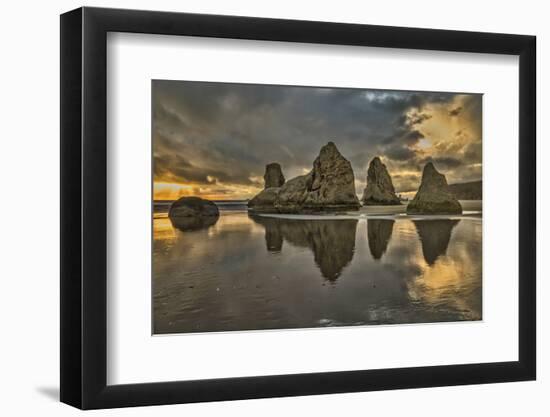 Bandon Beach, Oregon-John Ford-Framed Photographic Print