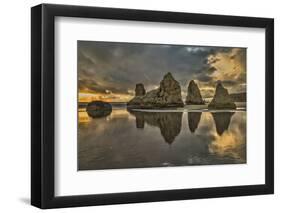 Bandon Beach, Oregon-John Ford-Framed Photographic Print