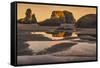 Bandon Beach, Oregon-John Ford-Framed Stretched Canvas