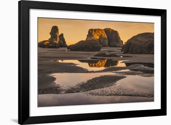 Bandon Beach, Oregon-John Ford-Framed Photographic Print