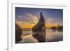 Bandon Beach, Oregon-John Ford-Framed Photographic Print