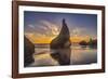 Bandon Beach, Oregon-John Ford-Framed Photographic Print