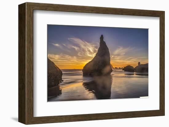 Bandon Beach, Oregon-John Ford-Framed Photographic Print