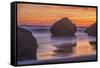 Bandon Beach, Oregon-John Ford-Framed Stretched Canvas