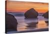 Bandon Beach, Oregon-John Ford-Stretched Canvas