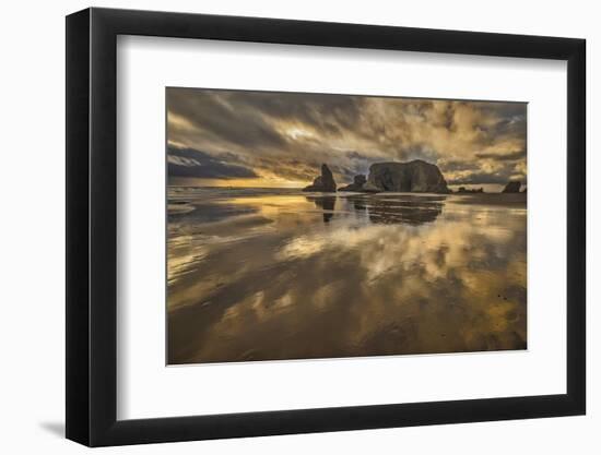 Bandon Beach, Oregon-John Ford-Framed Photographic Print