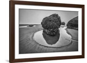 Bandon Beach, Oregon-John Ford-Framed Photographic Print