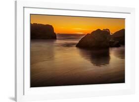 Bandon Beach, Oregon-John Ford-Framed Photographic Print