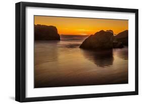 Bandon Beach, Oregon-John Ford-Framed Photographic Print