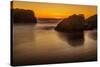 Bandon Beach, Oregon-John Ford-Stretched Canvas