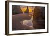 Bandon Beach, Oregon-John Ford-Framed Photographic Print