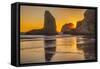 Bandon Beach, Oregon-John Ford-Framed Stretched Canvas