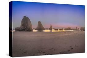 Bandon Beach, Oregon-John Ford-Stretched Canvas