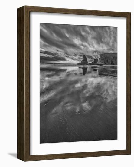 Bandon Beach, Oregon-John Ford-Framed Photographic Print